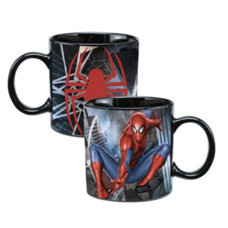 Spider Man 20 Oz Ceramic Heat Reactive Mug