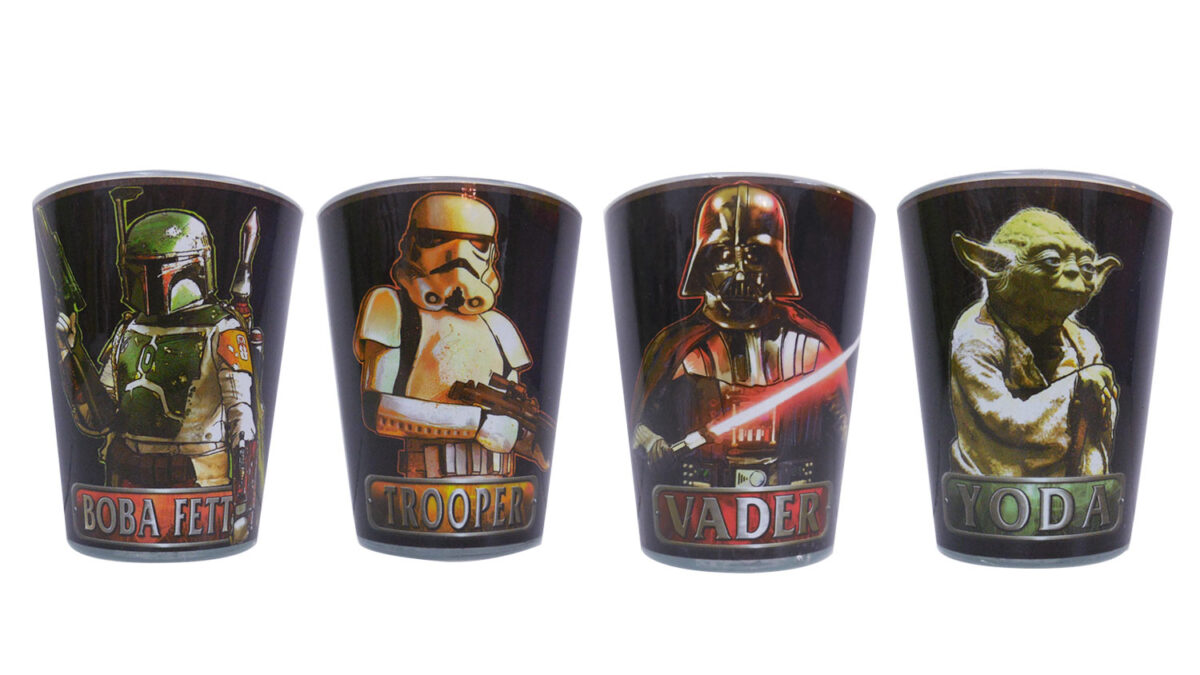 star wars shot glasses