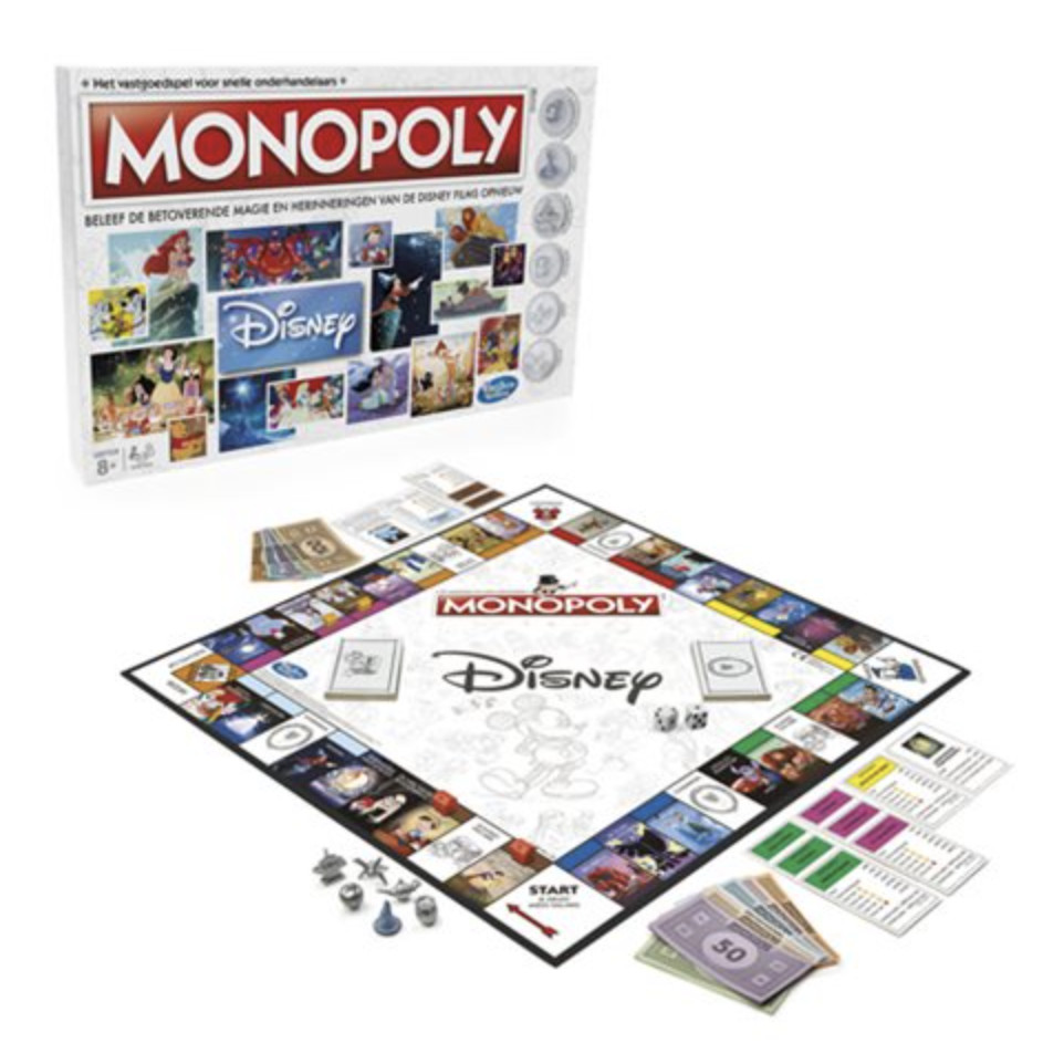 Joseph Banks Jong Erfenis Monopoly Disney Animation Edition Board Game - Otto's Granary