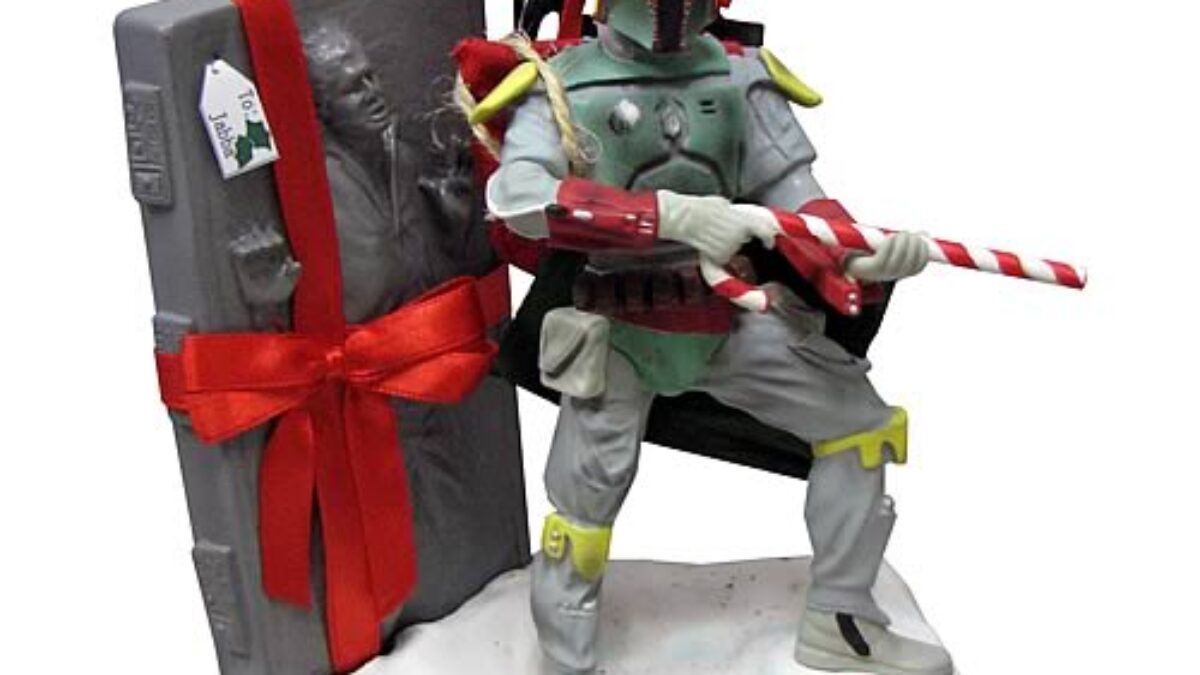 Star Wars Han Solo And Boba Fett Salt And Pepper Shakers - The Christmas  Loft