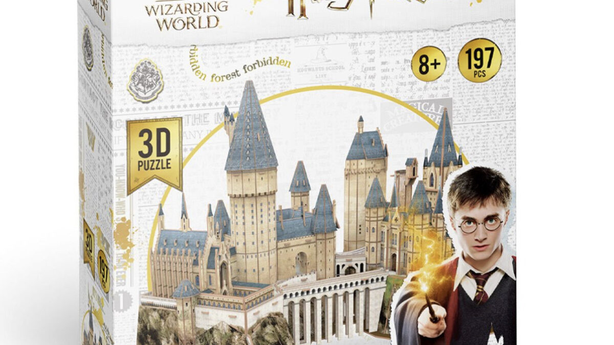 Harry Potter Hogwarts Great Hall 3D Model Puzzle Kit - Otto's Granary