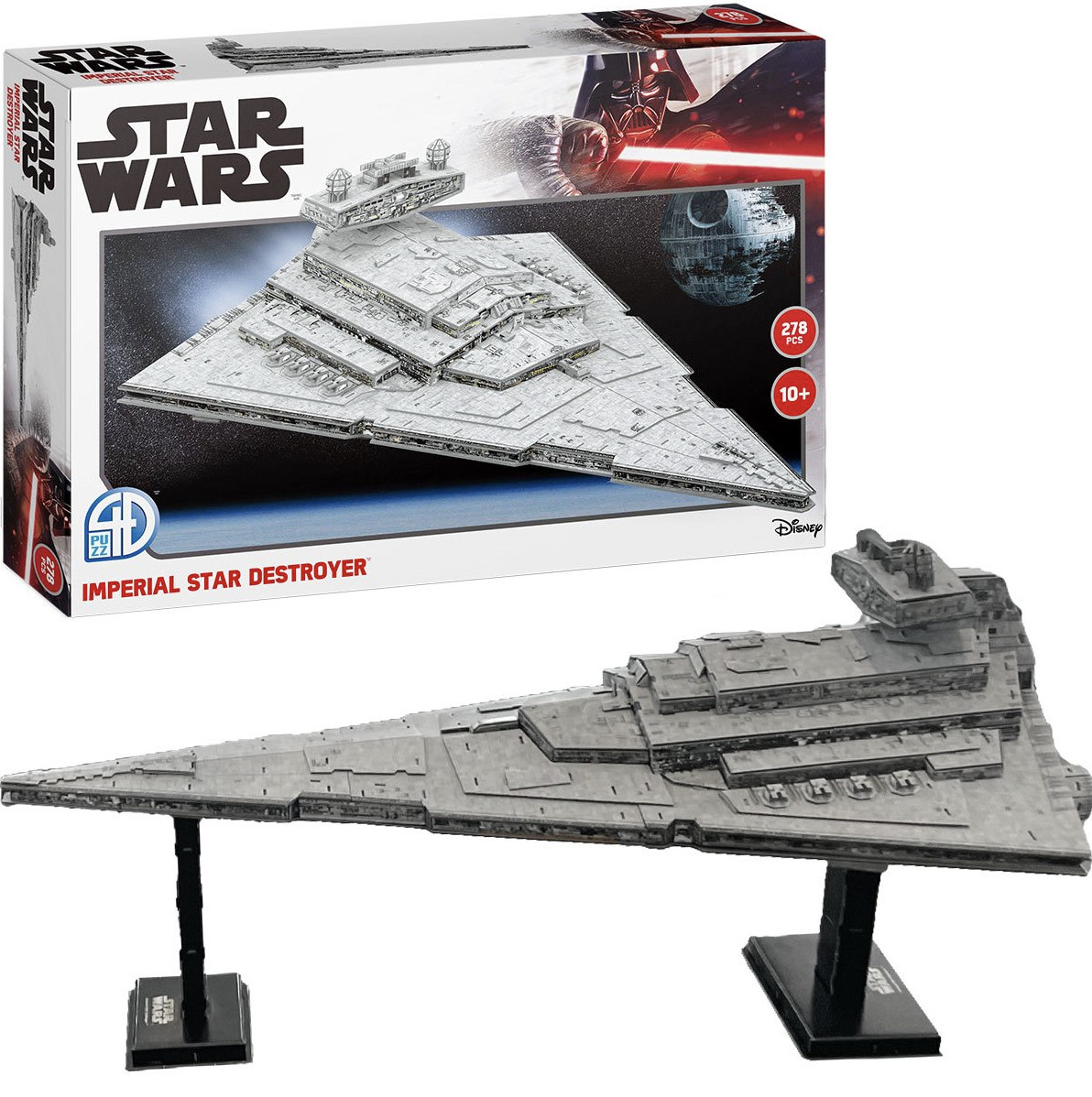 deadline Verstikkend Blozend Star Wars Imperial Star Destroyer 3D Model Kit - Otto's Granary