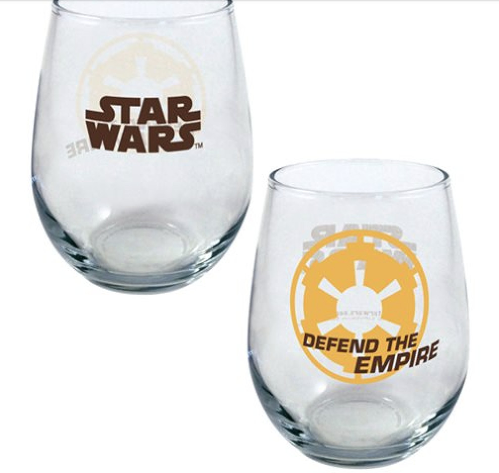 star wars wine glass  Star wars glass, Wine glass art, Wine glass