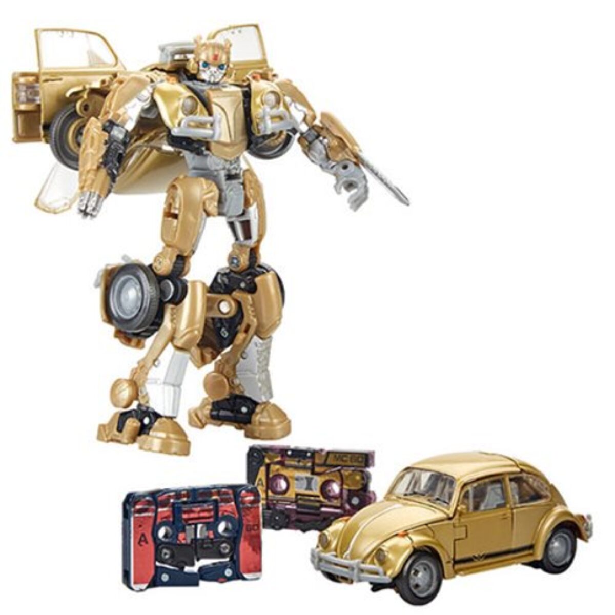 Transformers - film figurine bumblebee beast mode, vehicules-garages