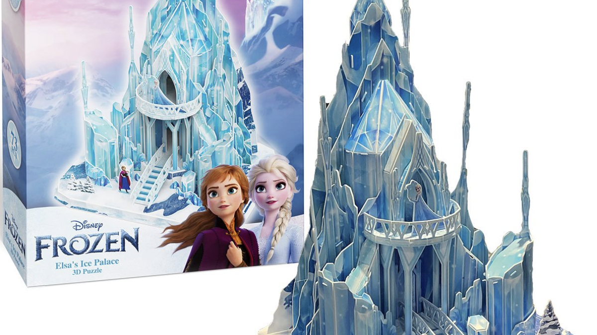 Frozen 3d hot sale puzzle