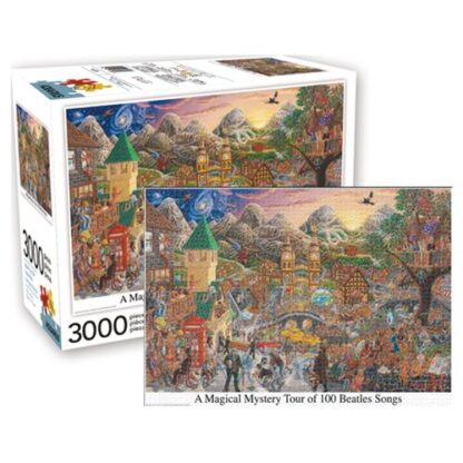 Beatles Inspired Magical Mystery Tour 3000pc Puzzle