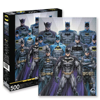 Dc Comics Batman Batsuits 500 Piece Puzzle
