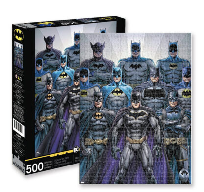 Dc Comics Batman Batsuits 500 Piece Puzzle