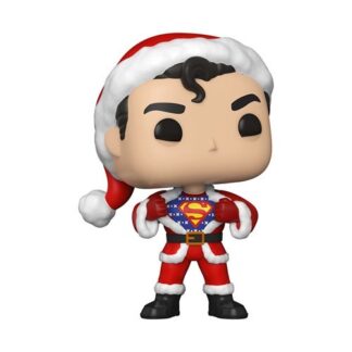 Dc Holiday Superman With Sweater 353 Pop Vinyl Figure