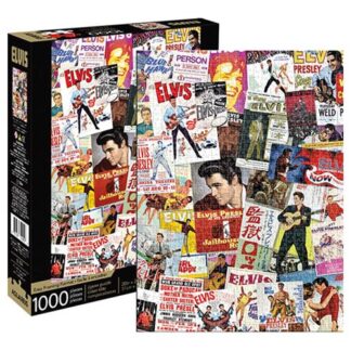 Elvis Presley Movie Poster Collage 1000pc Puzzle