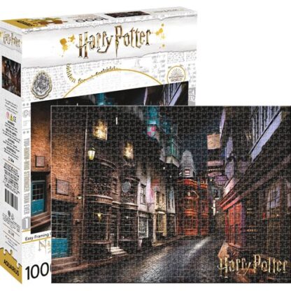 Harry Potter Diagon Alley 1000pc Puzzle By Aquarius