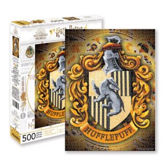 Harry Potter Hufflepuff Logo 500 Piece Puzzle By Aquarius