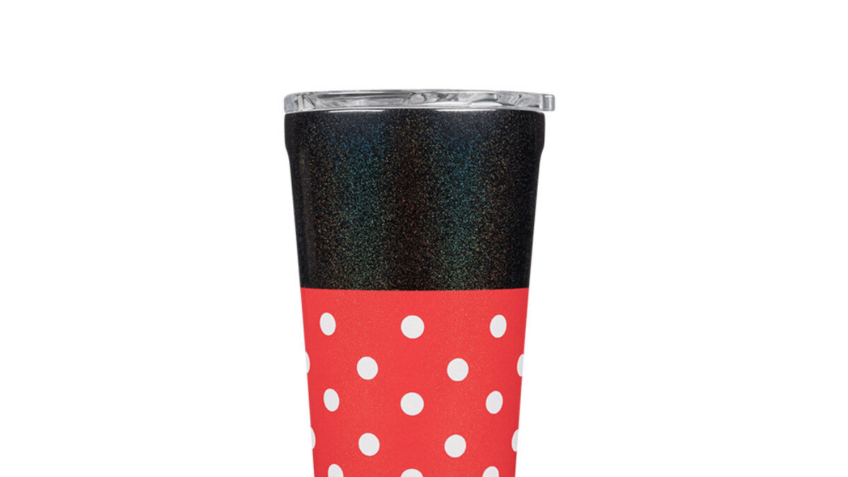 Corkcicle Kids Cup - 12oz Minnie Mouse - Polka Dot Red