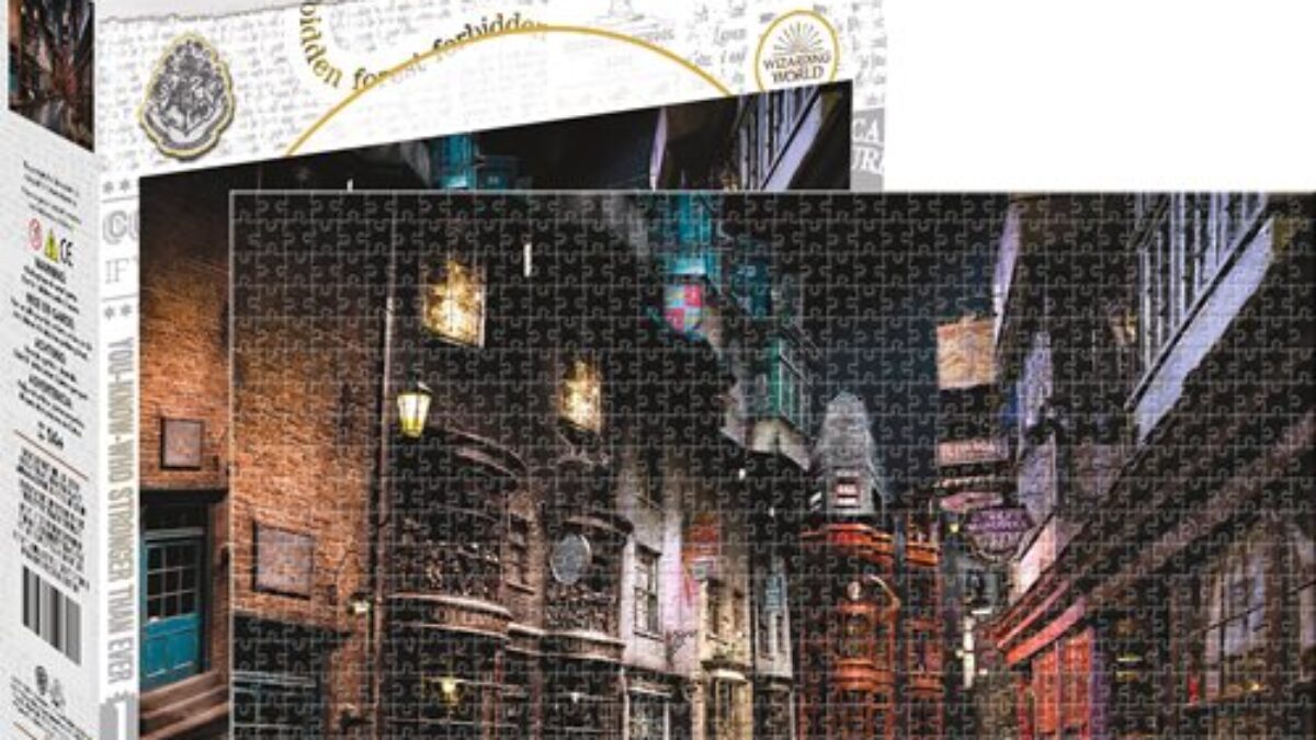 Aquarius Art by Numbers: Harry Potter Diagon Alley