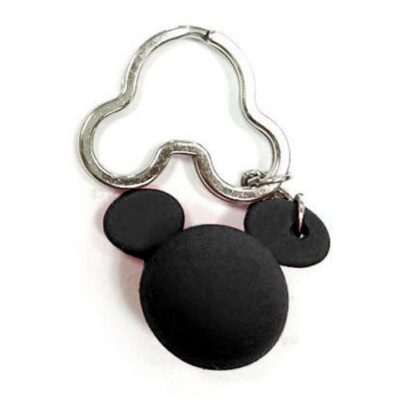 Mickey Mouse Black Icon Key Chain