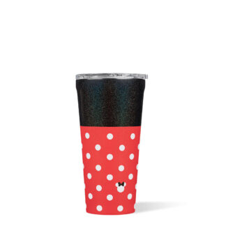 Tumbler 16oz Minnie Mouse Polka Dot Red By Corkcicle