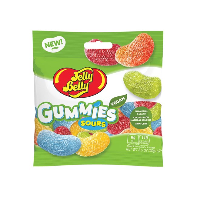 35oz Jelly Belly Assorted Sour Gummies Bag By Jelly Belly