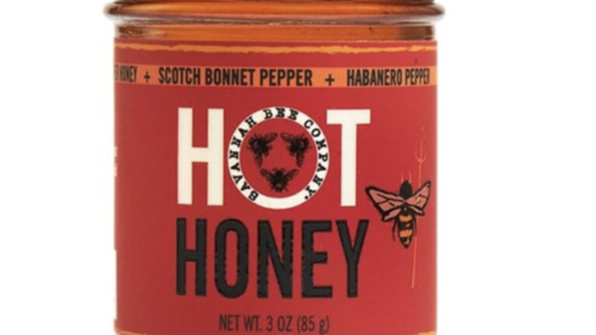 Savannah Bee Company Honey, Wildflower Honey + Scotch Bonnet Pepper + Habanero Pepper, Hot - 12 oz