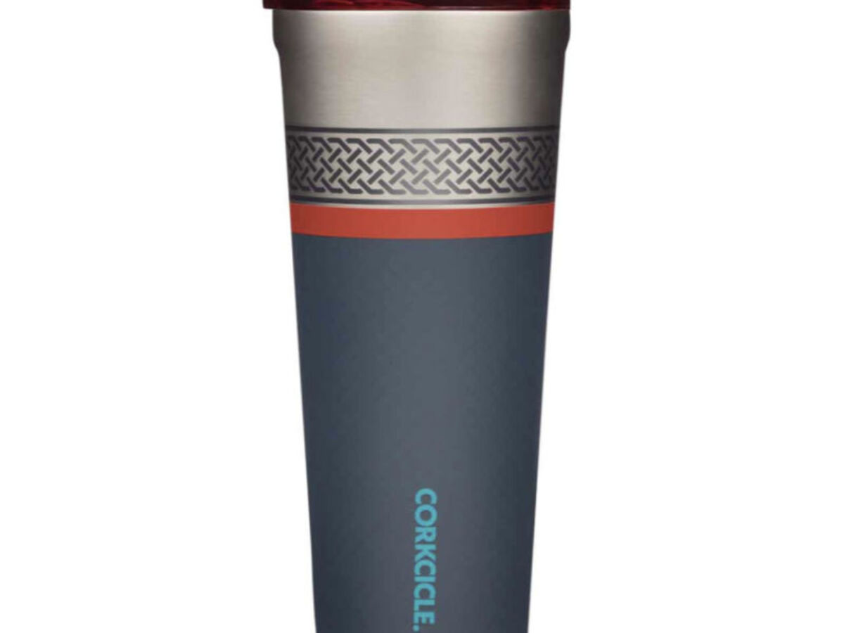 CORKCILE Triple Insulated Coffee Mug + Lid Stainless Steel Tumbler 22oz  CAMO NEW