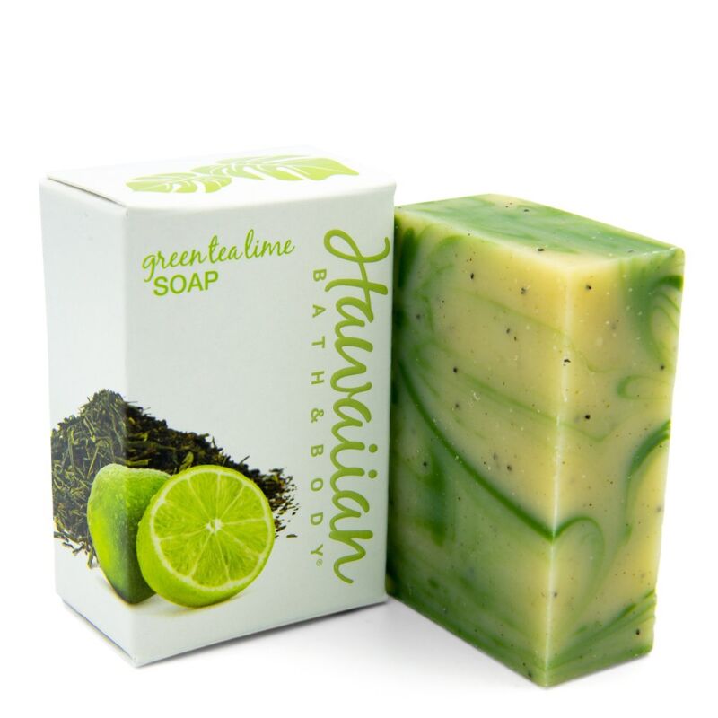 Green Tea Lime Natural Soap