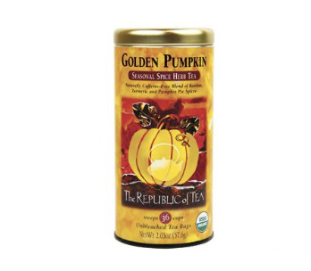 Organic Golden Pumpkin Herbal Tea By The Republic Of Tea