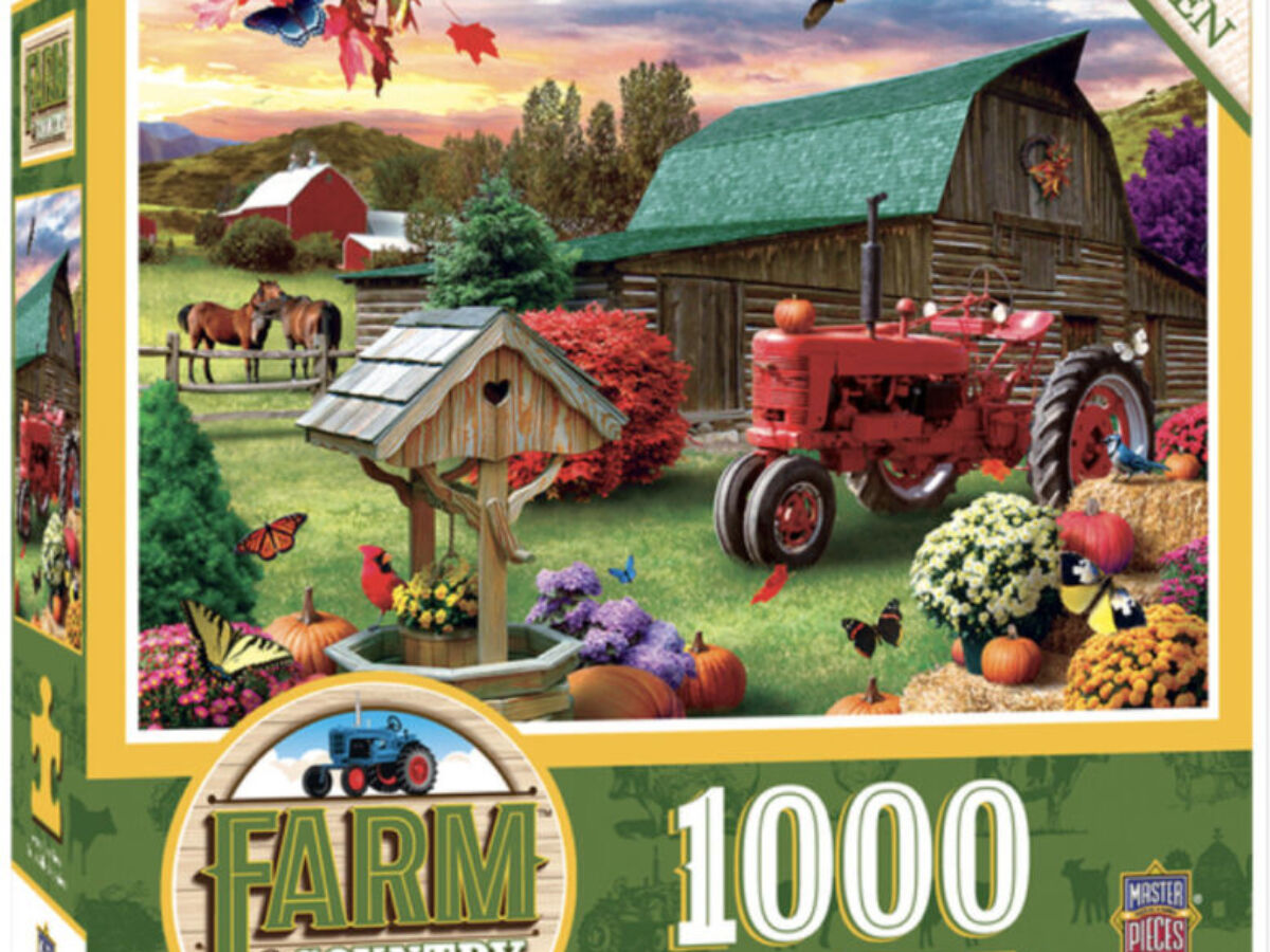 Country Retreat (1831pz) - 1000 Piece Jigsaw Puzzle