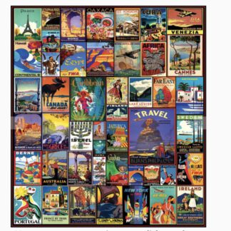 Travel The World 550pc Puzzle By White Mountain 1153pz