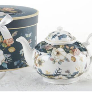 English Camellia Porcelain Tea Pot 8150 2 2
