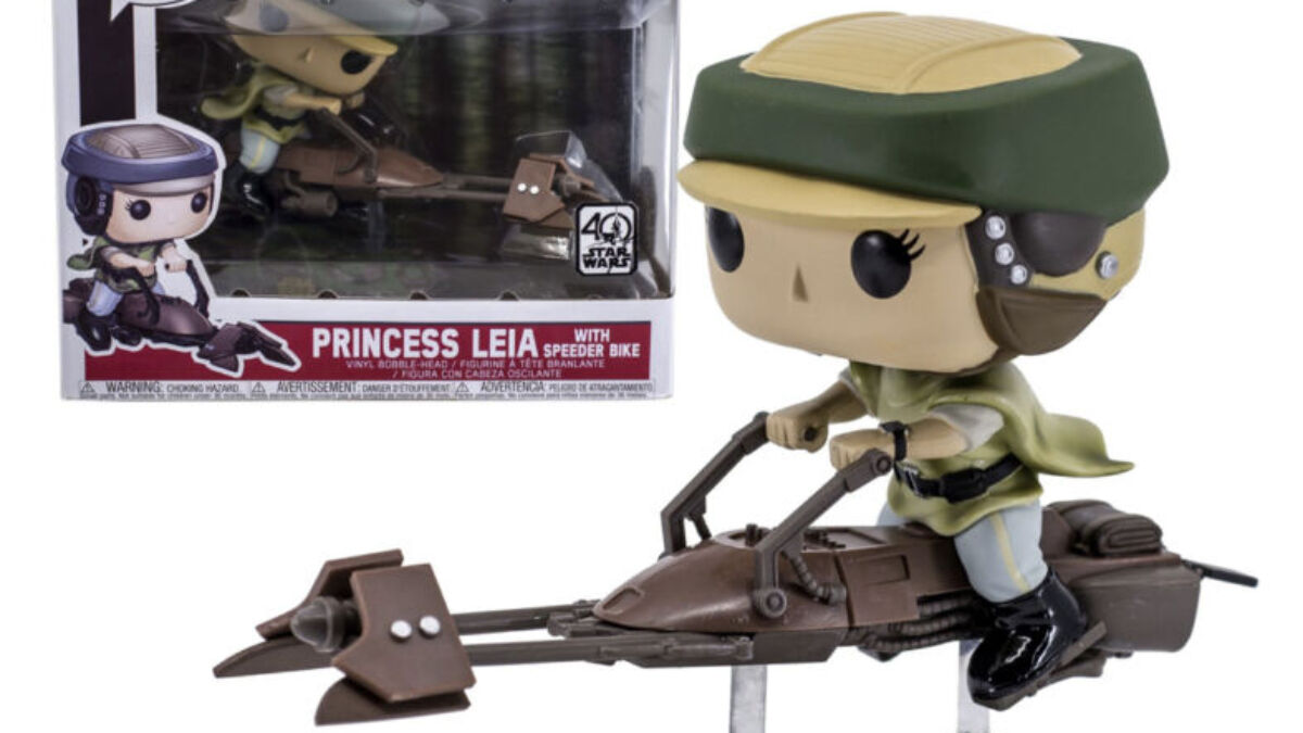 Funko pop princess leia speeder deals bike