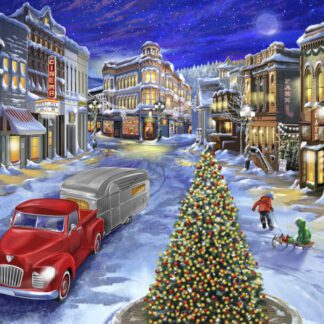 A Drive Down Main Street 500pc Jigsaw Puzzle By Sunsout 31538