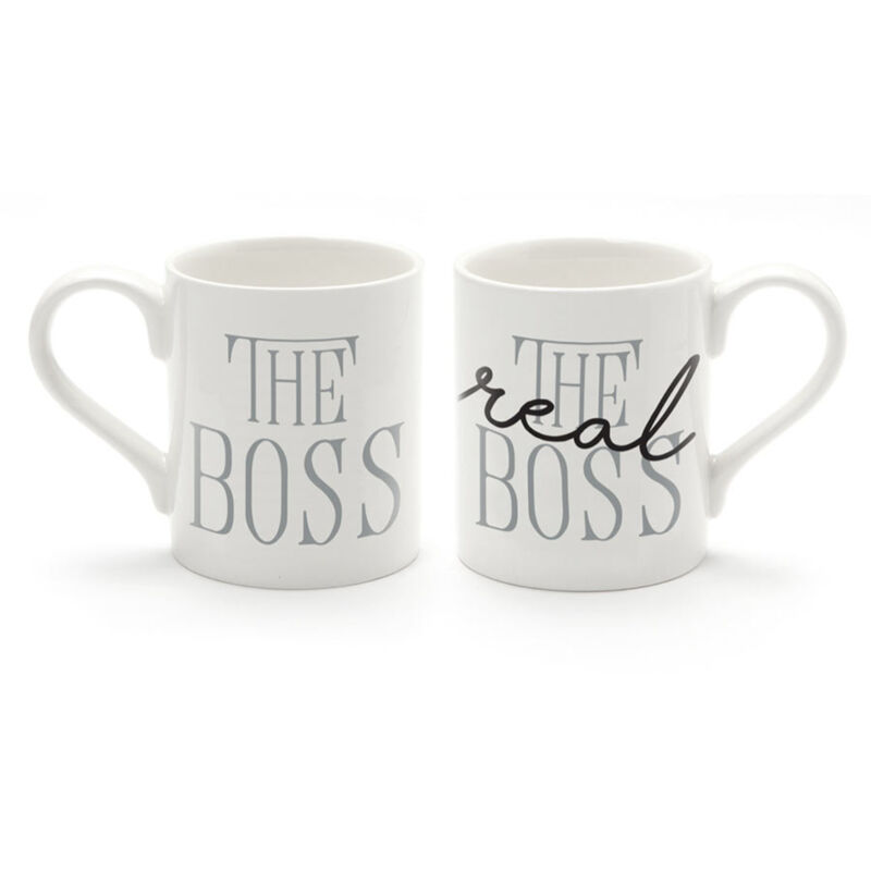 Boss Real Boss Mug Set By Our Name Is Mud 6005717