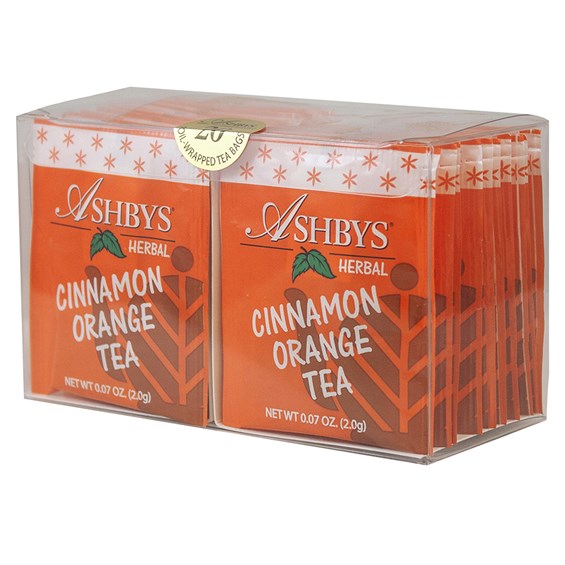 Cinnamon Orange Spice Tea Bags Box Of 20 By Ashbys