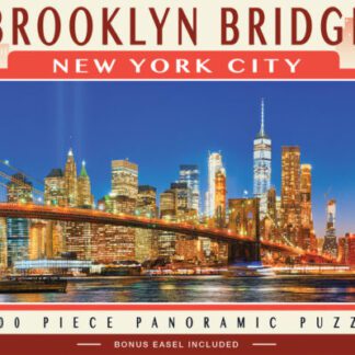 City Panoramics Brooklyn Bridge 1000pc Puzzle By Masterpieces