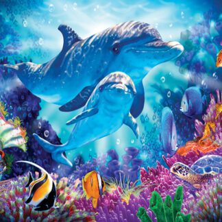 Dolphin Guardian 500pc Jigsaw Puzzle By Sunsout 70926