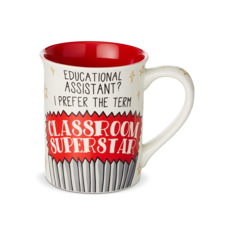 Educational Assistant Classroom Superstar Mug By Our Name Is Mud 6003388 2