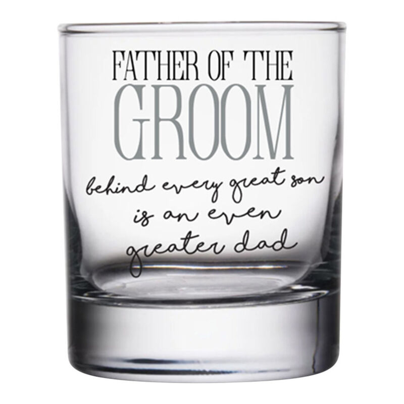 Father Of Groom Rocks Glass By Our Name Is Mud 6006162