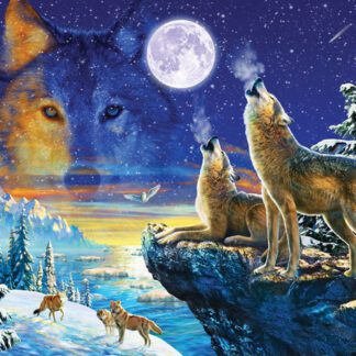 Howling Wolves 1000pc Jigsaw Puzzle By Sunsout 71739
