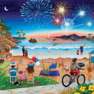July Beach New 500pc Puzzle By Sunsout 32757