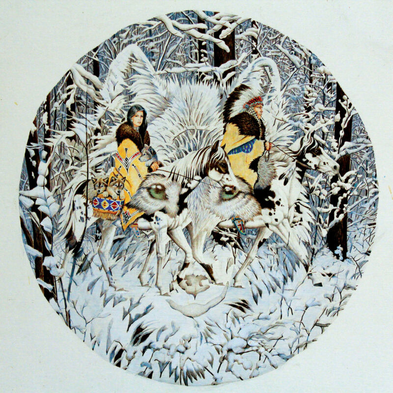 Keeper Of The Wolf 1000pc Jigsaw Puzzle By Sunsout 43001