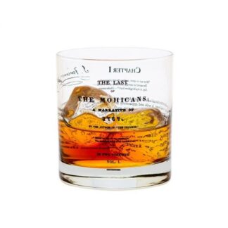 Last Of The Mohicans 11oz Literature Rocks Glass 30506