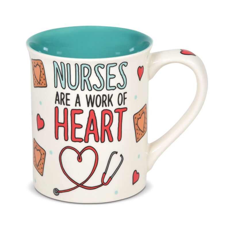 Nurse Heart Mug By Our Name Is Mud 6006387 2
