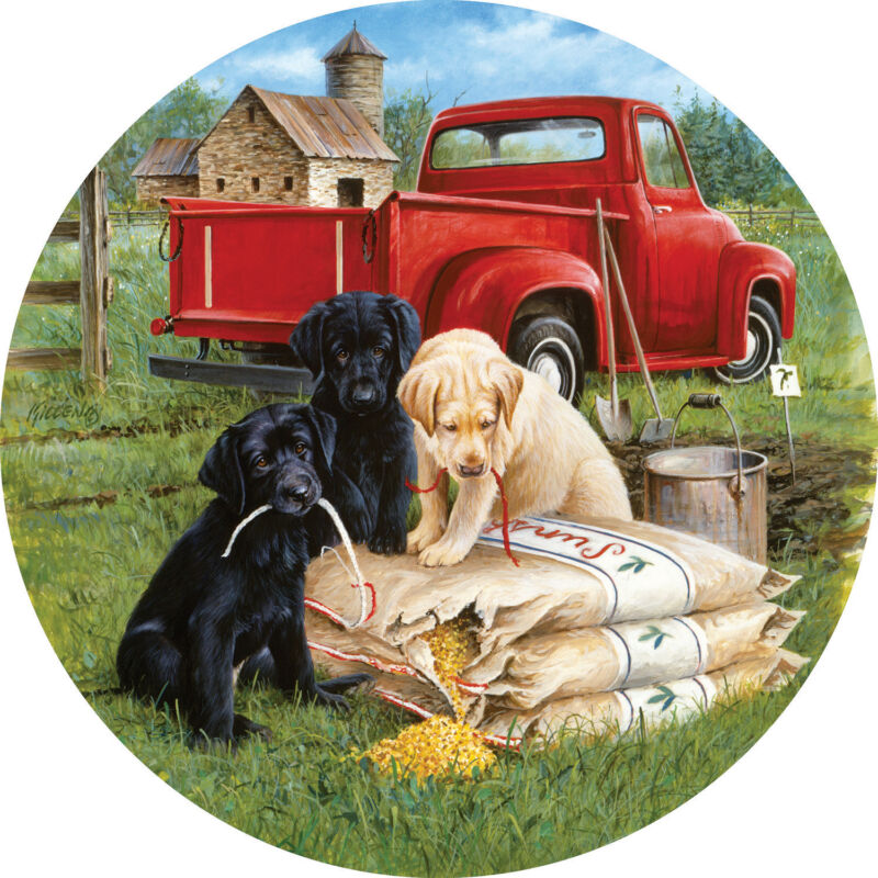Seeds Of Mischief 500pc Jigsaw Puzzle By Sunsout 73441