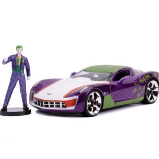 Batman Joker 2009 Corvette Stingray Die Cast Metal Vehicle 3