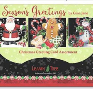 Boxed Cards 2 Each Of 10 Designs Season Greetings Christmas Assortment Gina Jane By Leanin Tree Cards