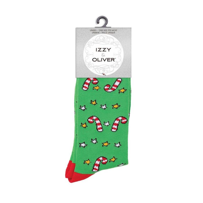 Christmas Candy Cane Socks Quotes By Izzy And Oliver 6009521 2