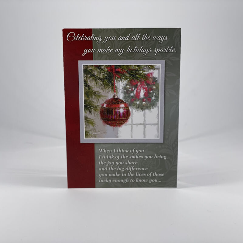 Christmas Card Celebrating You And All The Ways You Make My Holiday Sparkle 2