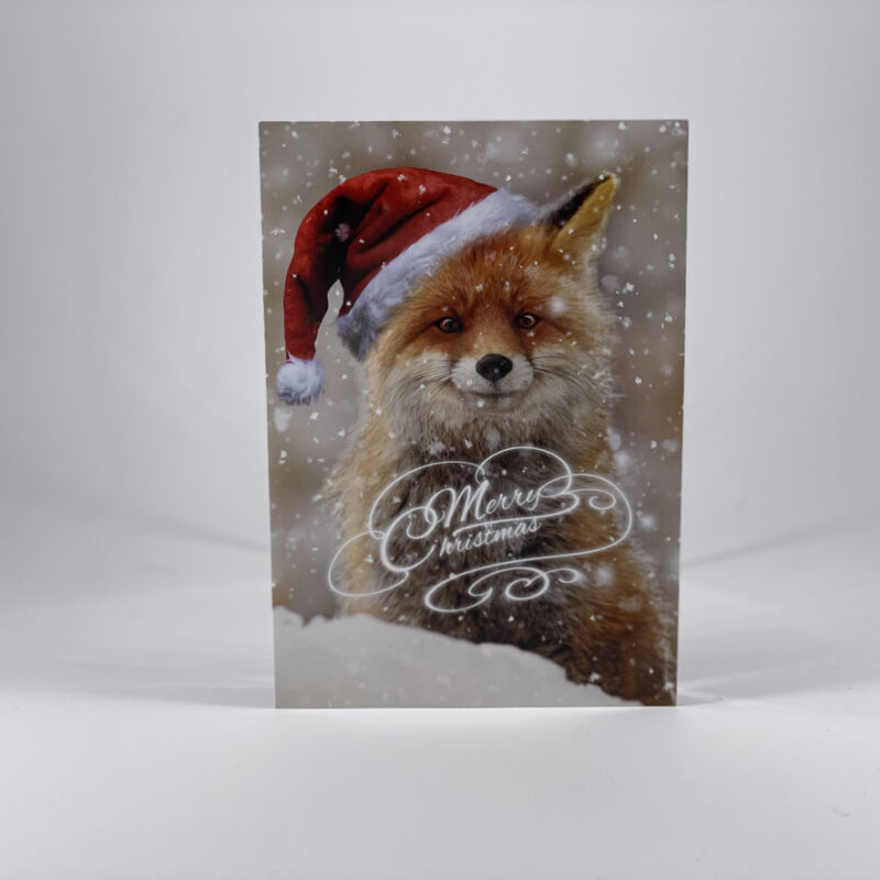 Christmas Card Christmas Fox 2