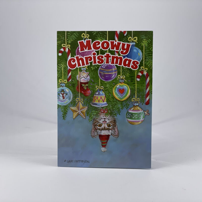 Christmas Card Meowy Christmas 2