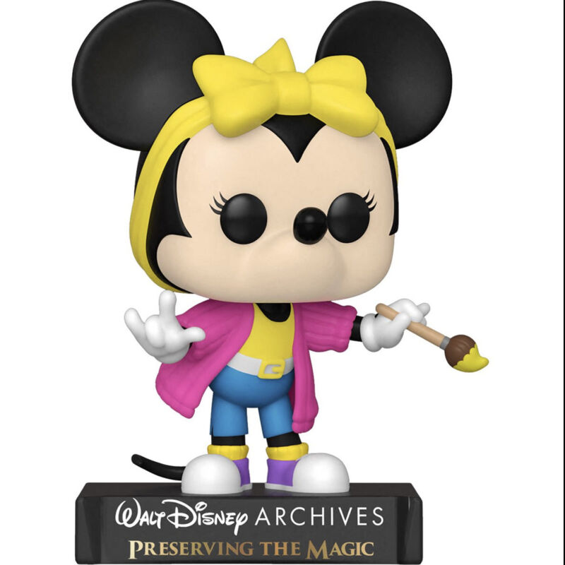Disney Archives Minnie Mouse Totally Minnie 1988 Pop Vinyl Figure