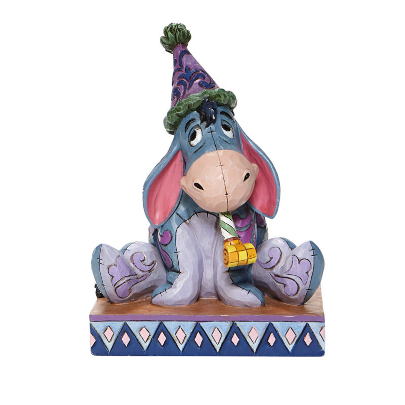 Eeyore With Birthday Hat Horn Birthday Blues Disney Traditions By Jim Shore 6008074